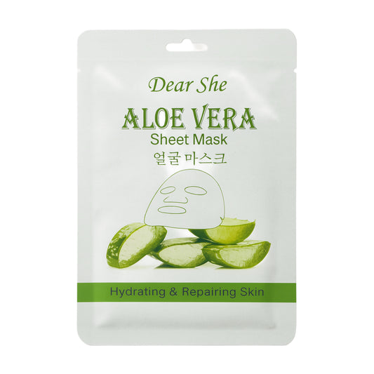 Masca facială Dear She hidratantă și regenerantă cu Aloe Vera  NO-1013