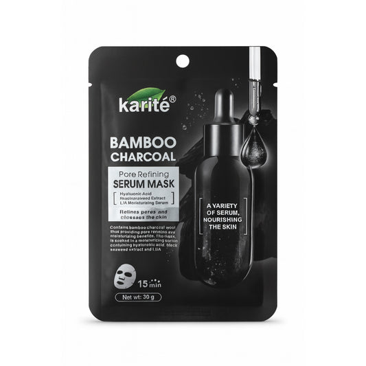 Mască facială cu Cărbune de Bambus Karité – 30 g 1480-47B