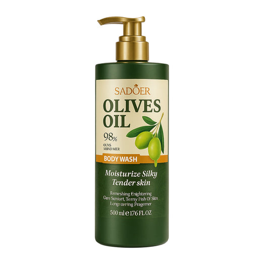 Gel de duș cu ulei de măsline Sadoer 500 ml. SD00682