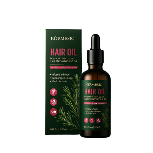 Ulei de scalp cu rozmarin și mentă Kormesic. KMC54593