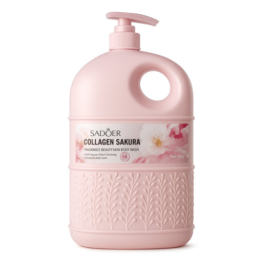 Sadoer – Gel de duș cu Colagen și Sakura 2 kg