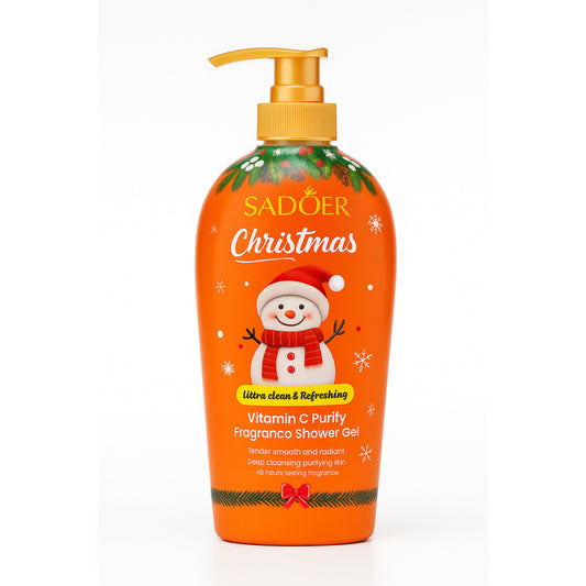 SADOER Gel de duș parfumat cu Vitamina C – Ediție de Crăciun 🎄✨