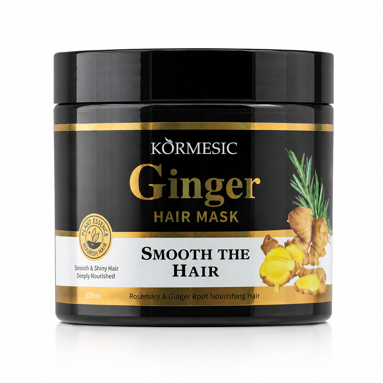 KÖRMESIC GINGER – MASCĂ DE PĂR CU GHIMBIR ȘI ROZMARIN 500 ML