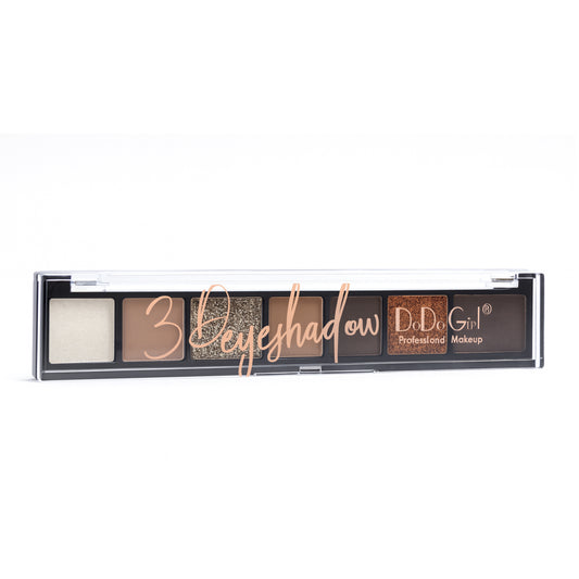 DoDo Girl Professional Makeup  Paletă compactă de farduri de pleoape cu 5 nuanțe