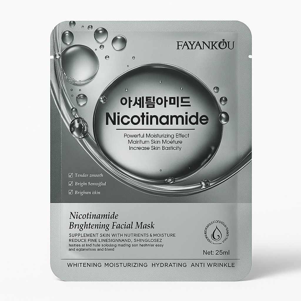 Fayankou – Mască facială iluminatoare cu niacinamidă, 25 ml