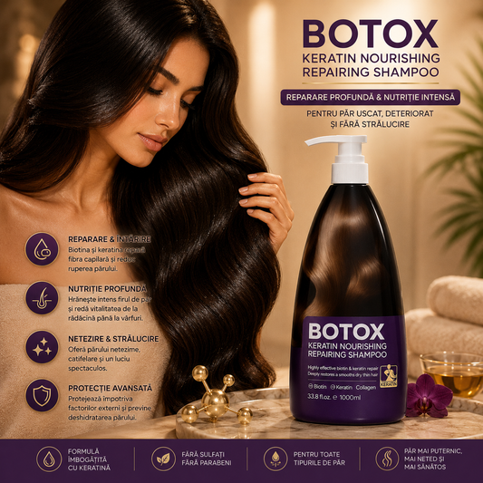 Sampon BOTOX KORMESIC reparator si hranitor cu keratina 1000 ml KMC66053