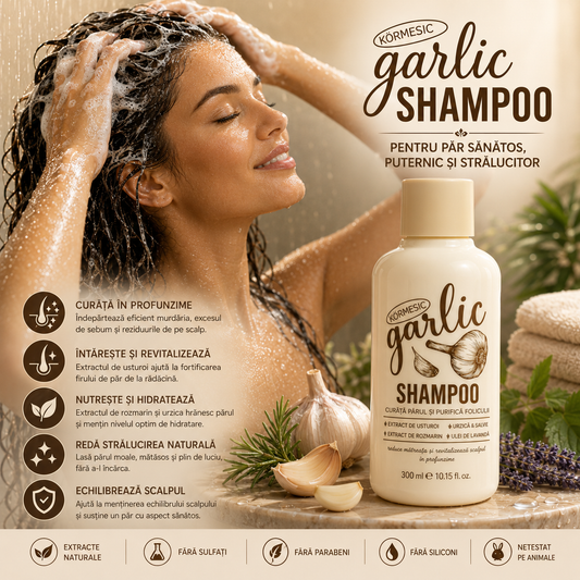Körmesic – Șampon cu extract de usturoi 300 ml KMC21274