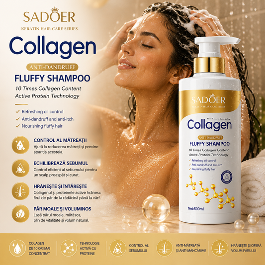 ȘAMPON CU Colagen ANTĂ- MĂTREAȚĂ SADOER SD14115 500ml