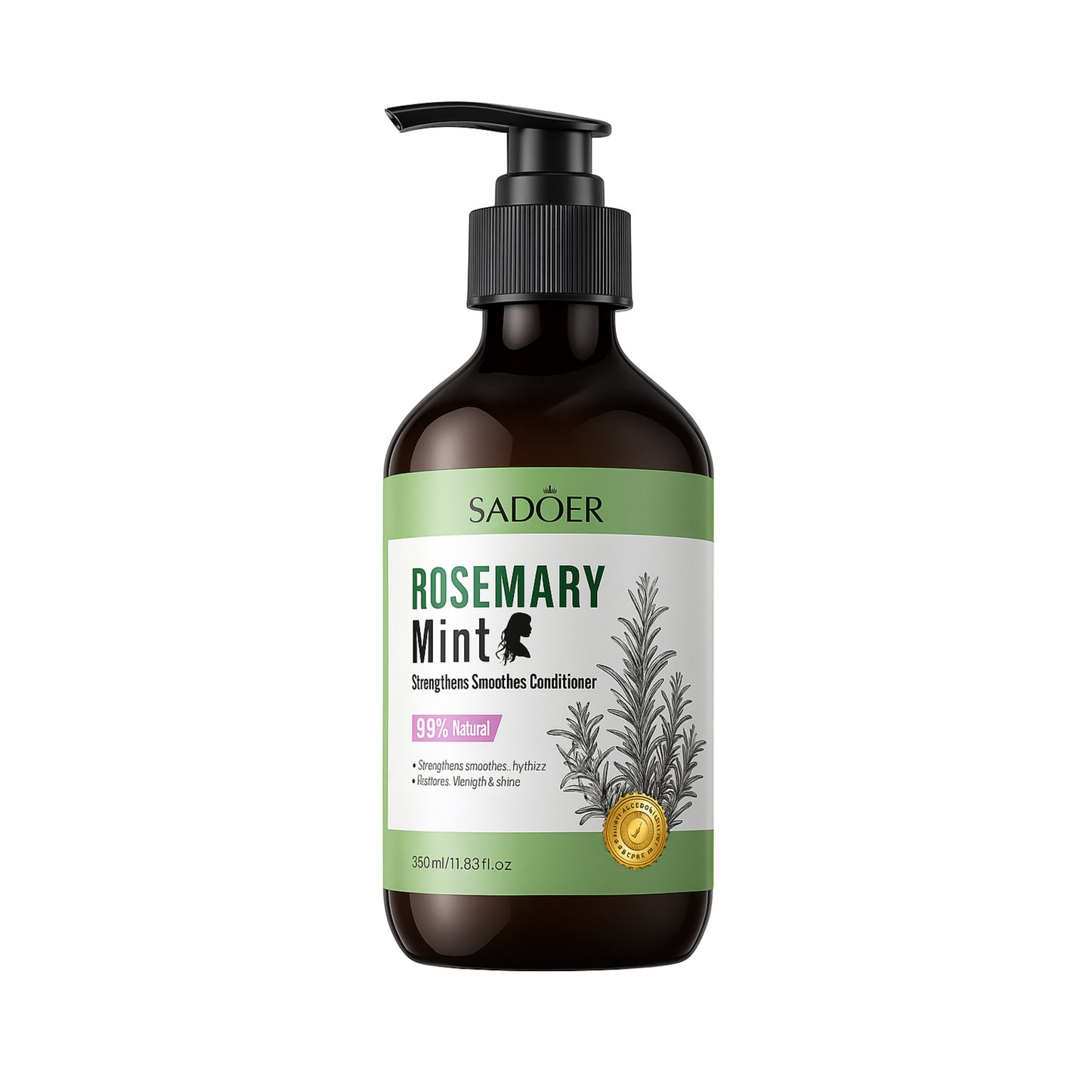 Sadoer – Balsam de păr cu rozmarin și mentă, 350 ml. SD49629
