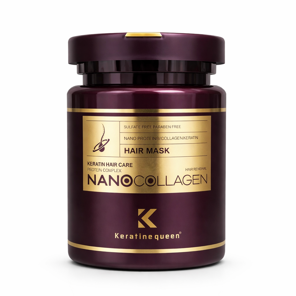 Masca de păr Keratin Queen Nano Collagen 800ml