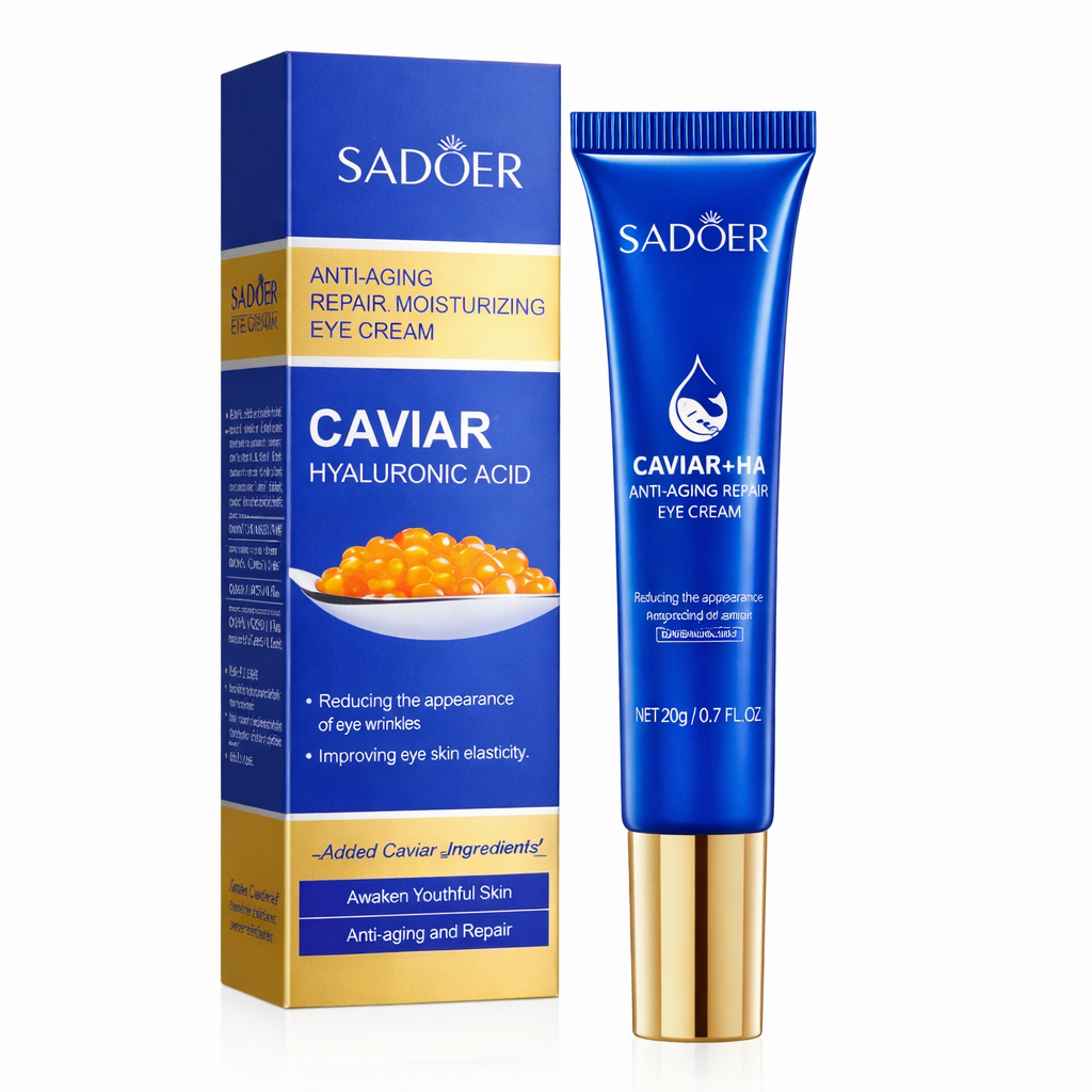 Crema pentru ochi SADOER Caviar cu Acid Hialuronic 20g SD19332