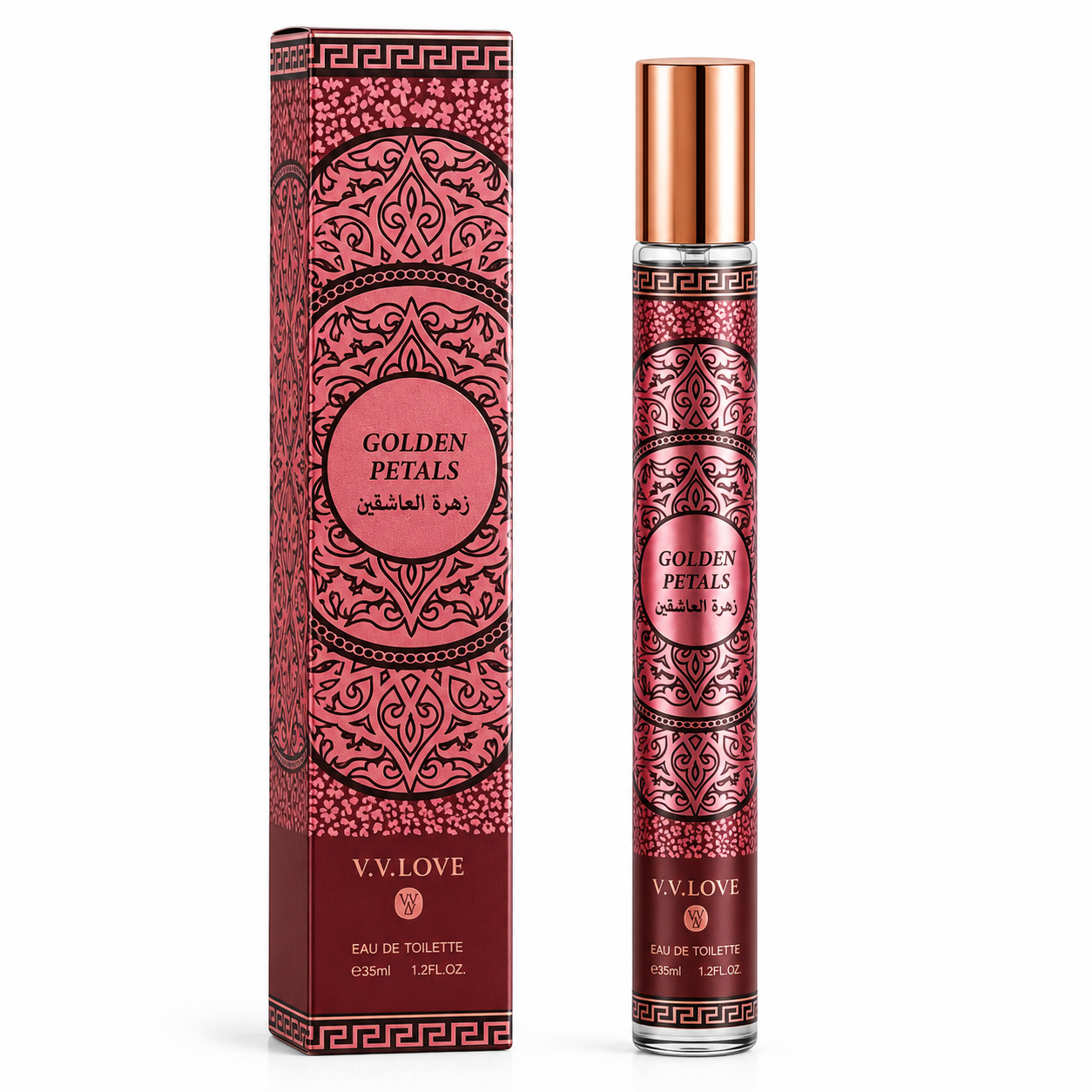 V.V. Love Parfum Golden Petals (Parfum Arabesc pentru Femei) 35 ml VL9054-159