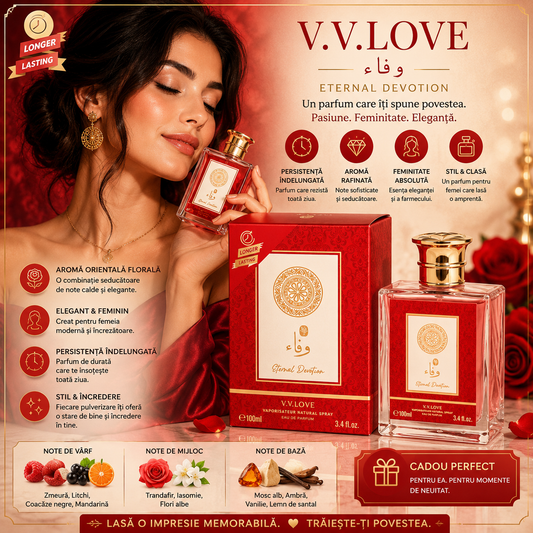 V.V.LOVE ETERNAL DEVOTION EAU DE PARFUM PENTRU FEMEI 100 ML VL8901-66