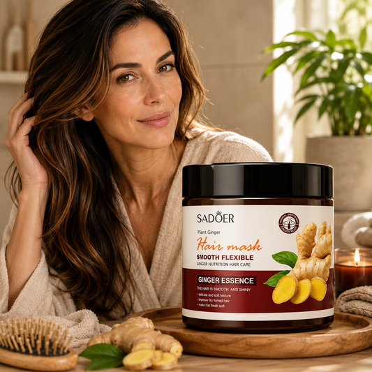 MASCĂ DE PĂR CU GHIMBIR SADOER – GINGER ESSENCE SD10995