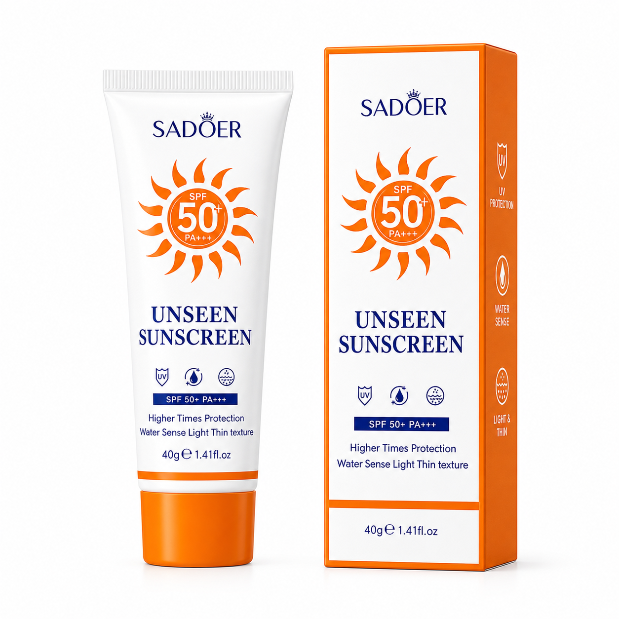 SADOER UNSEEN SUNSCREEN SPF 50+ 40g SD31929
