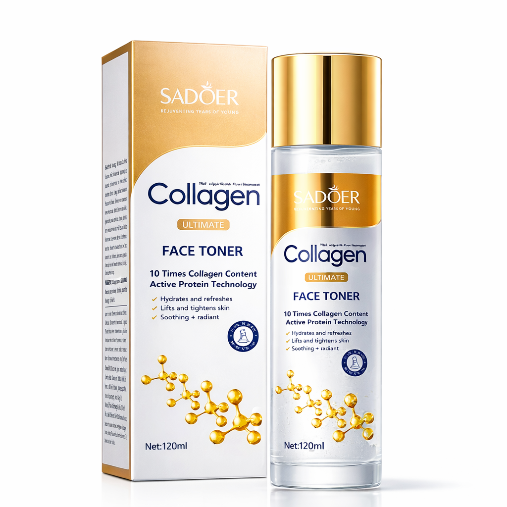 Sadoer – Toner facială cu colagen, anti-îmbătrânire SD37442 120ml