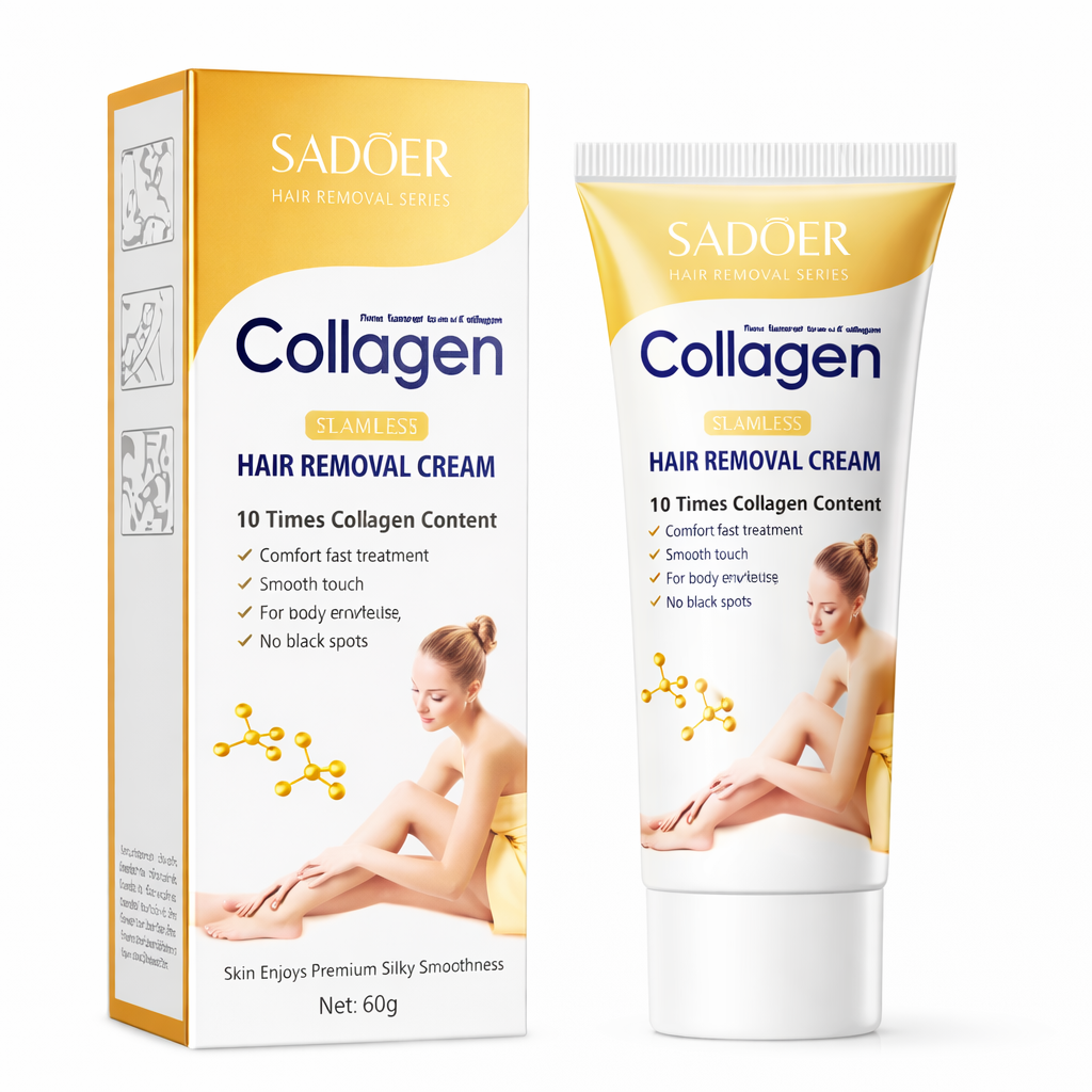 CREMĂ DEPILATOARE CU Colagen Sadoer SD38197 60g