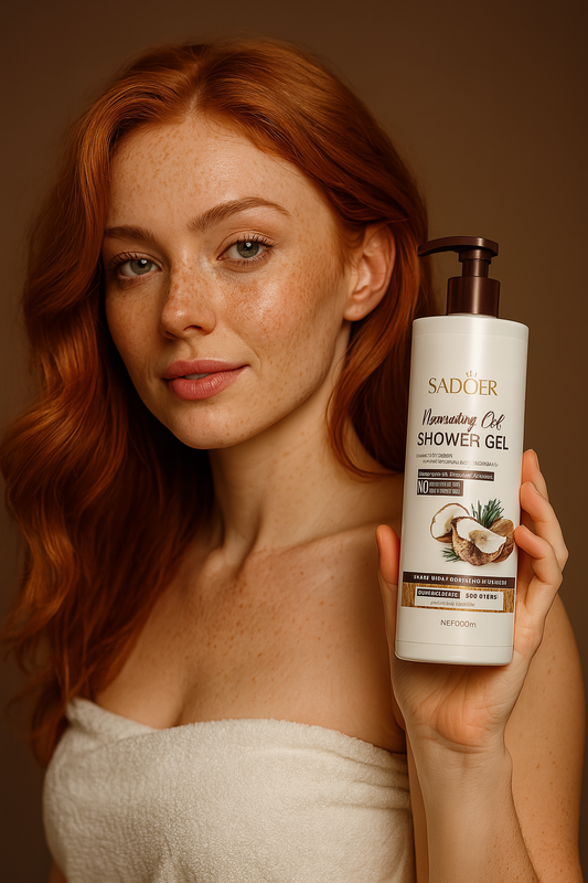 Gel de duș cu ulei de cocos Sadoer 500 ml.  SD90534