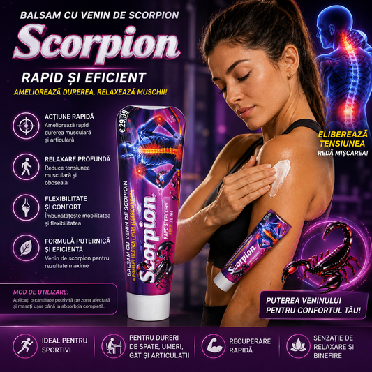 Crema cu extract de venin de scorpion