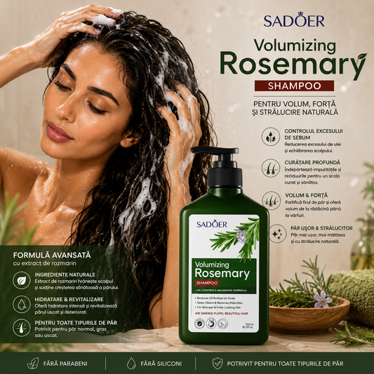 Sadoer Șampon cu rozmarin 500 ml SD80625