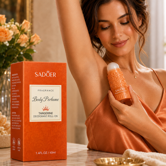 SADOER FRAGRANCE BODY PERFUME TANGERINE DEODORANT ROLL-ON 40ML