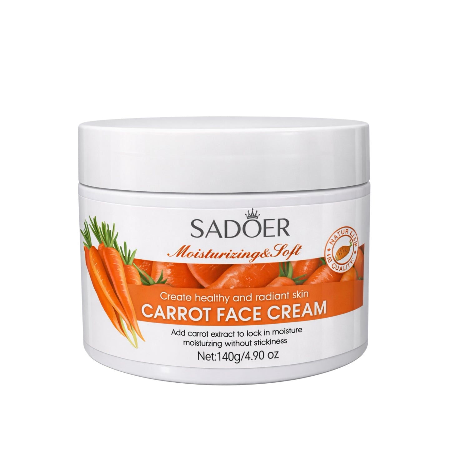 Crema facială SADOER cu extract de morcov SD51738