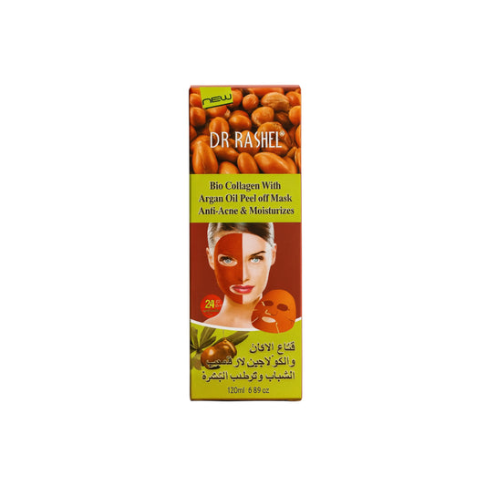Dr. Rashel Mască facială întineritoare cu ulei de argan și colagen bio 120 ml DRL-1017