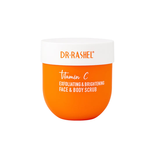 Dr. Rashel Scrub exfoliant pentru față și corp cu vitamina C 250 g DRL-1688