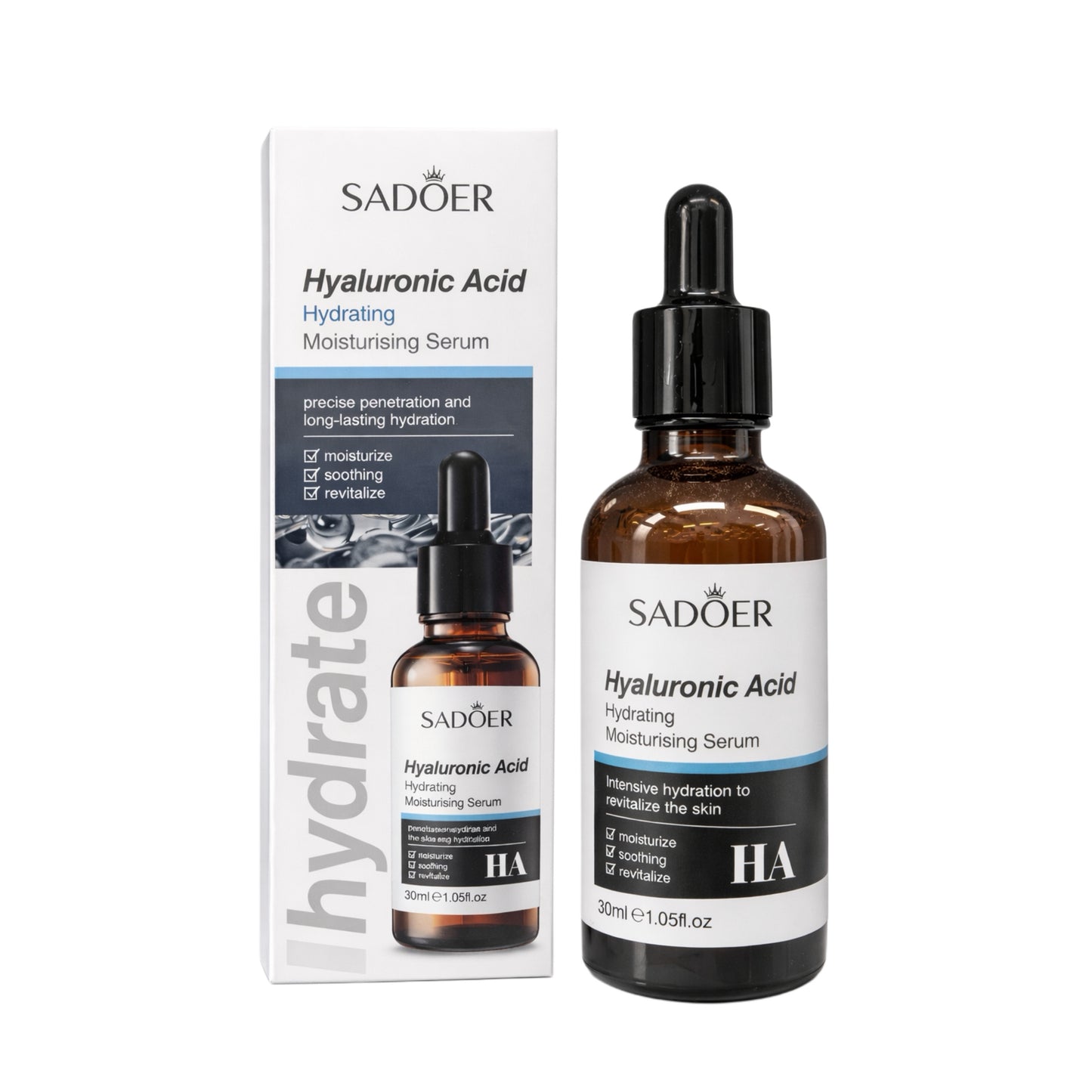 Serum hidratant SADOER cu acid hialuronic SD49551