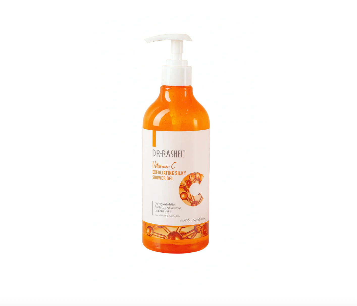 Gel de dus DR RASHEL cu Vitamina C Exfoliator 500ml DRL1687