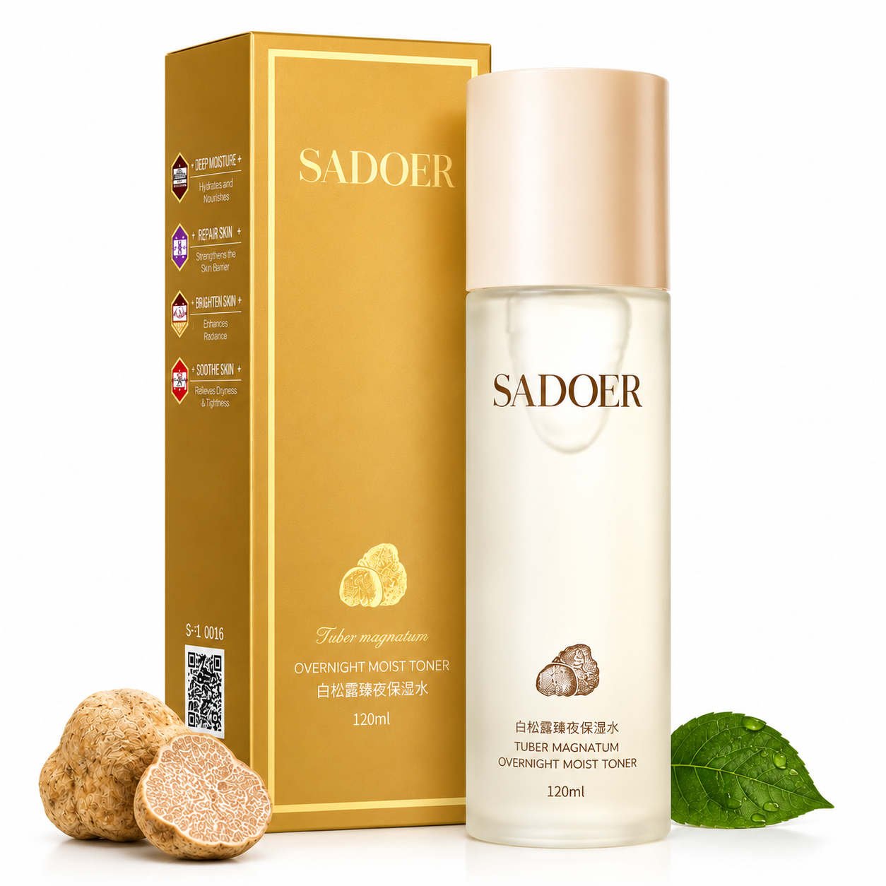 SADOER TONIC FACIAL SADOER CU EXTRACT DE TRUFĂ ALBĂ 120 ML SD08725