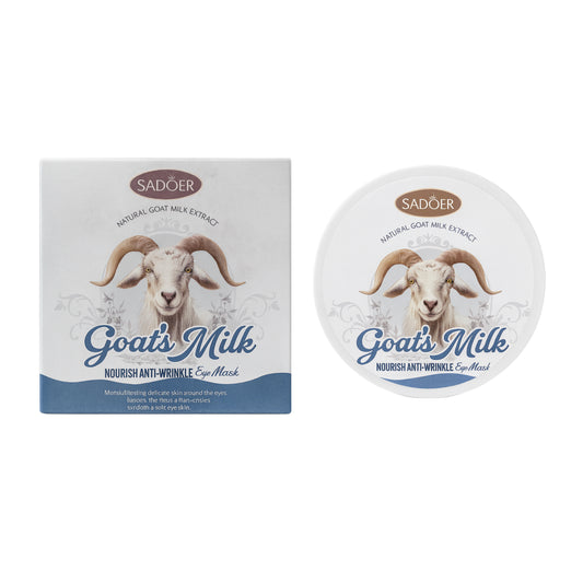 Mască   pentru ochi cu lapte de capră – Sadoer Goat’s Milk Nourish Anti-Wrinkle Eye Mask 60 bucăți / 80g SD91256