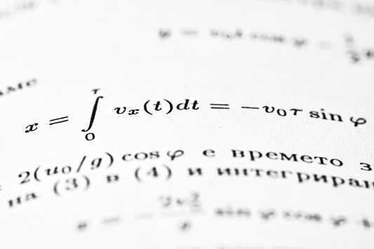 Mathematical formulas are written on a white page.