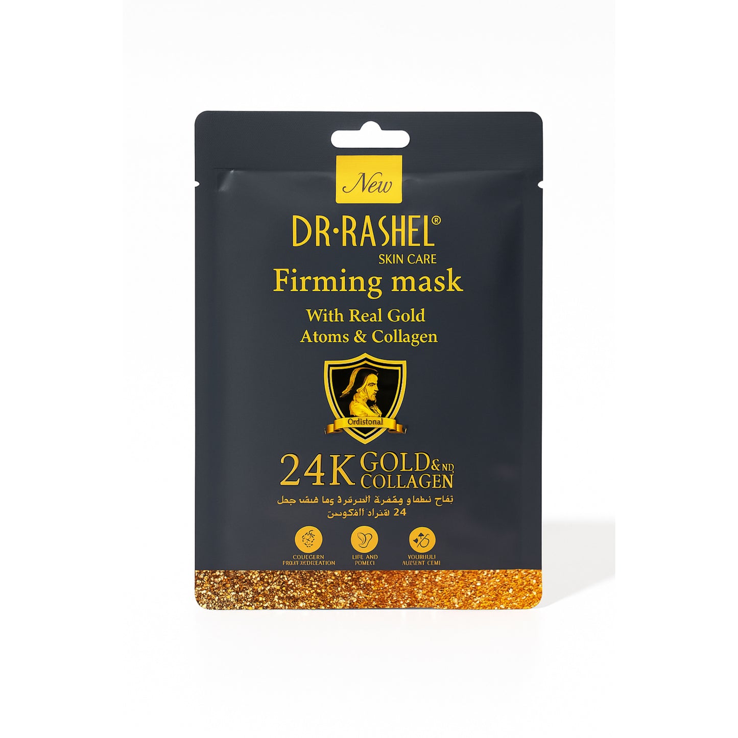 Masca facială DR.RASHEL 24K Gold & Collagen