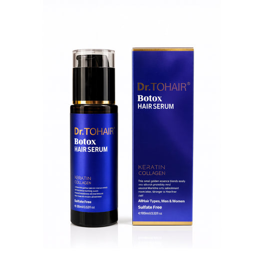 Ser / Ulei de păr Dr. TOHAIR Botox – Keratină & Colagen, 100 ml