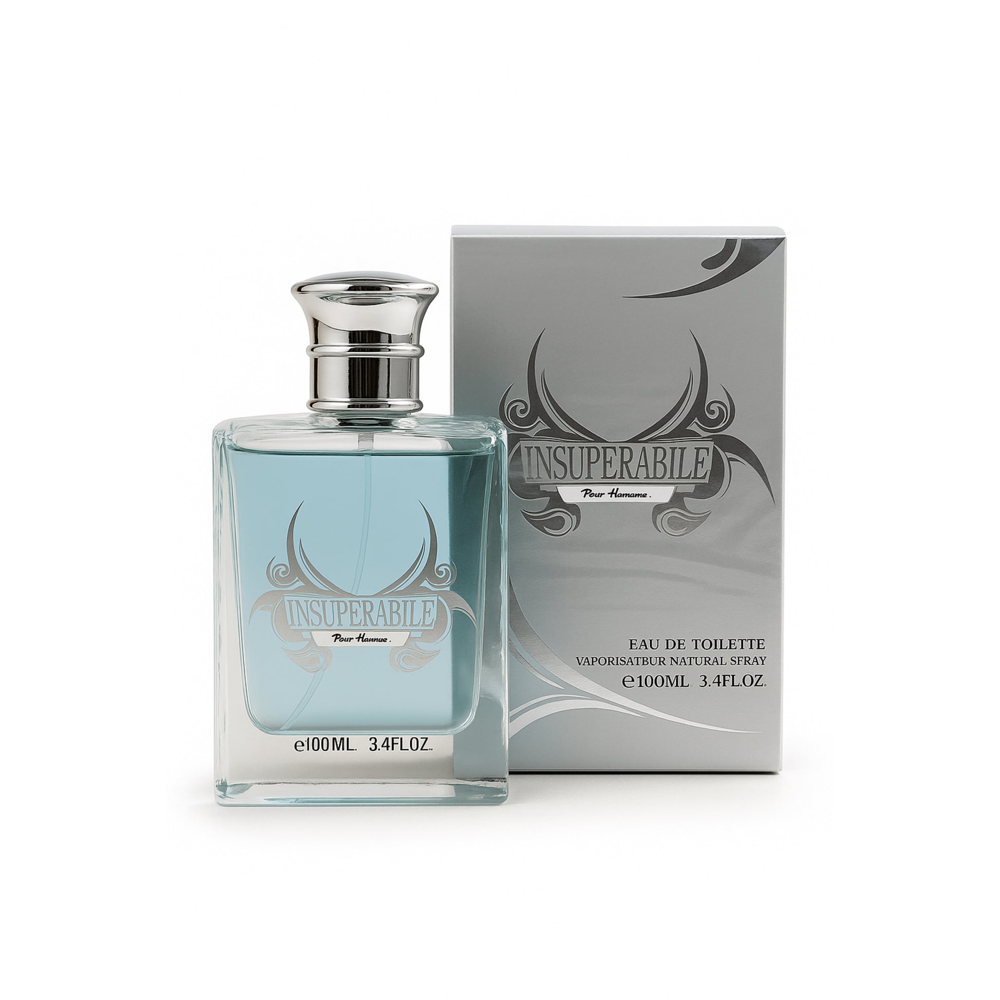 Insuperabile Pour Homme eau de toilette 100ml perfume bottle with box, import cosmetics distributor