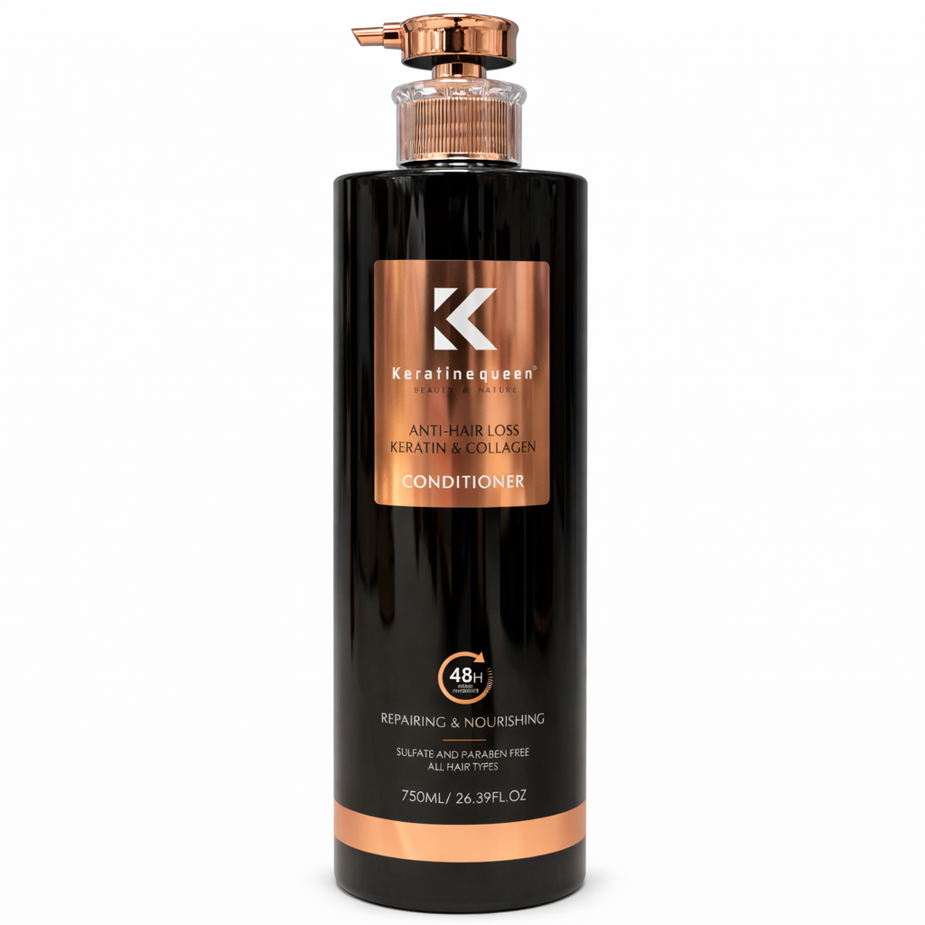 Balsam de păr Keratin Queen Anti-Hair Loss cu Keratină și Colagen 800ml