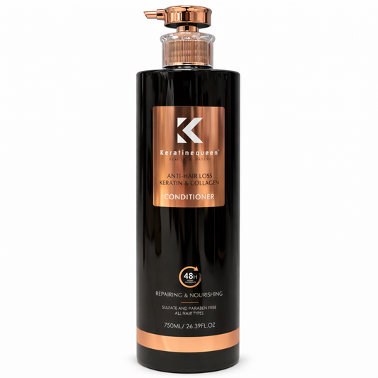 Balsam de păr Keratin Queen Anti-Hair Loss cu Keratină și Colagen 800ml