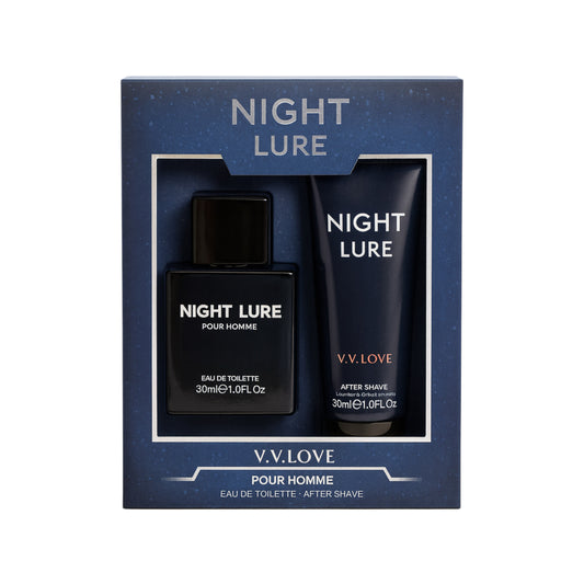 V.V. LOVE Night Lure Pour Homme Eau de Toilette și un After Shave