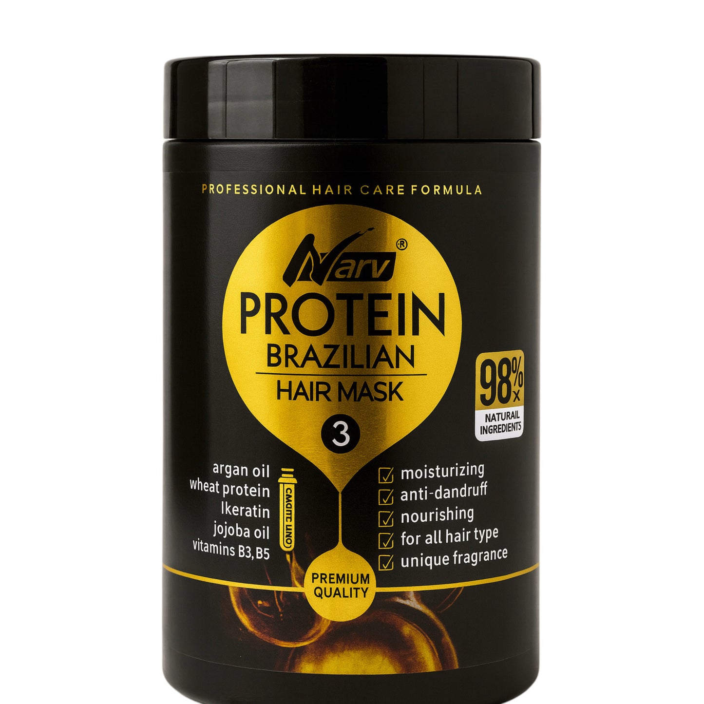 Masca de păr Narv Protein Brazilian