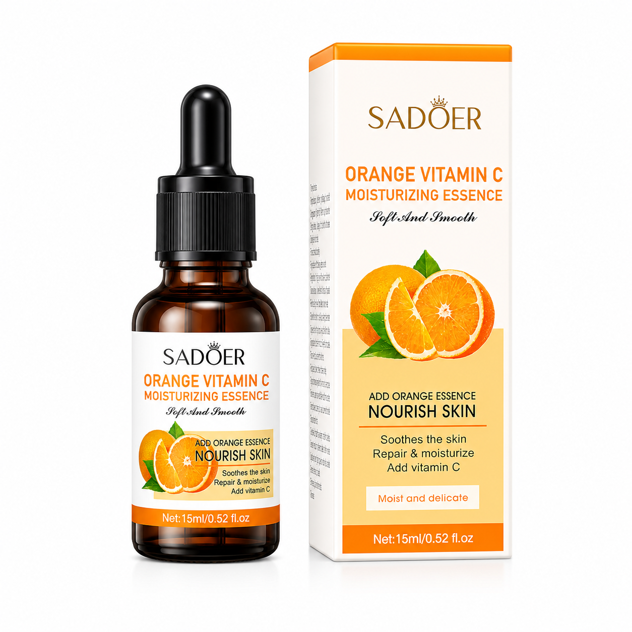 SADOER Orange Vitamin C Moisturizing Essence 15ml