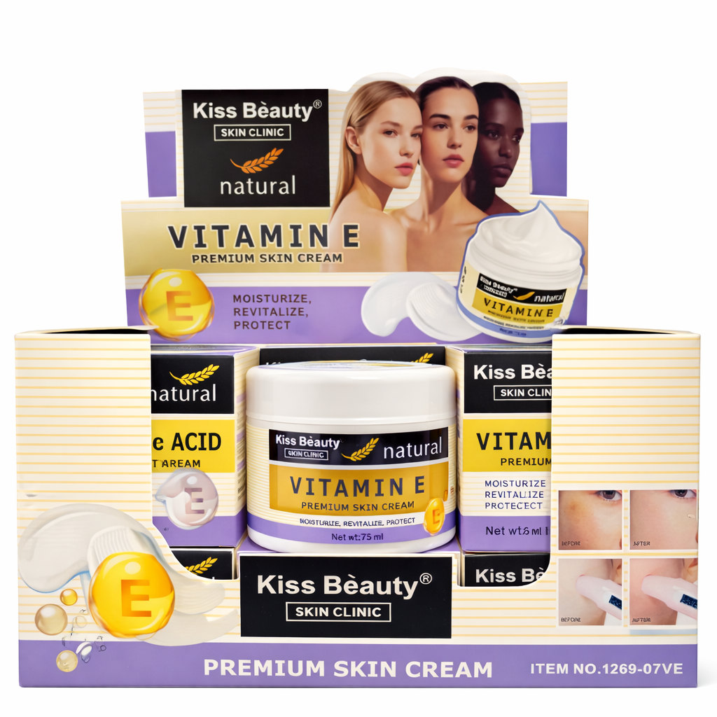Crema de față Kiss Beauty Skin Clinic Vitamin E Premium Skin Cream