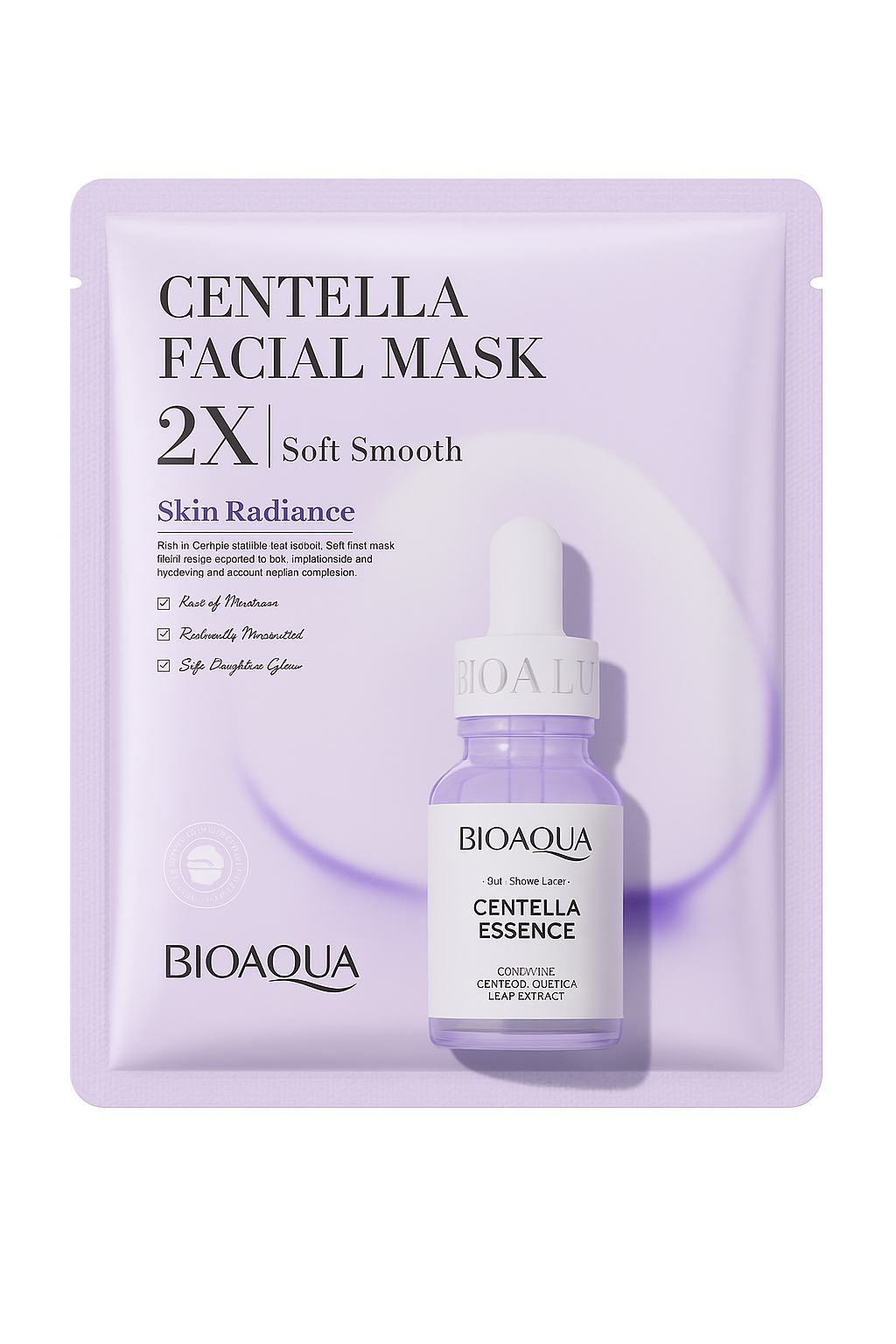 Mască Bioaqua calmantă și hidratantă, 30 g  BQY38623