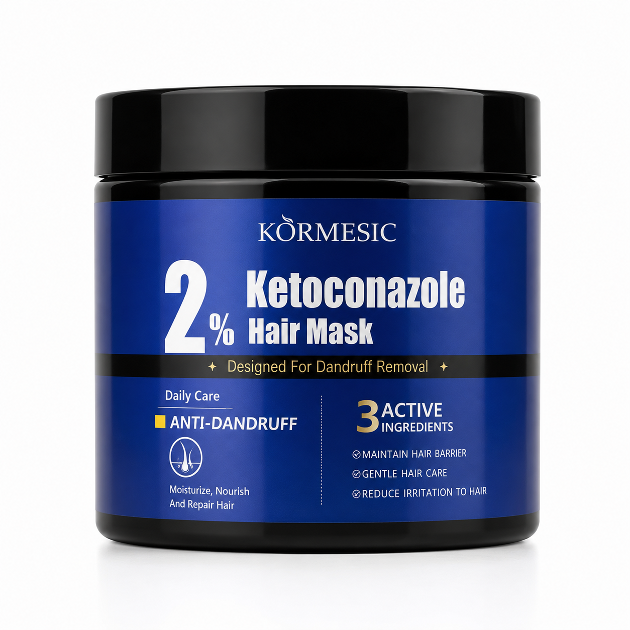 KÖRMESIC KETOCONAZOLE 2% – MASCĂ DE PĂR ANTI-MĂTREAȚĂ