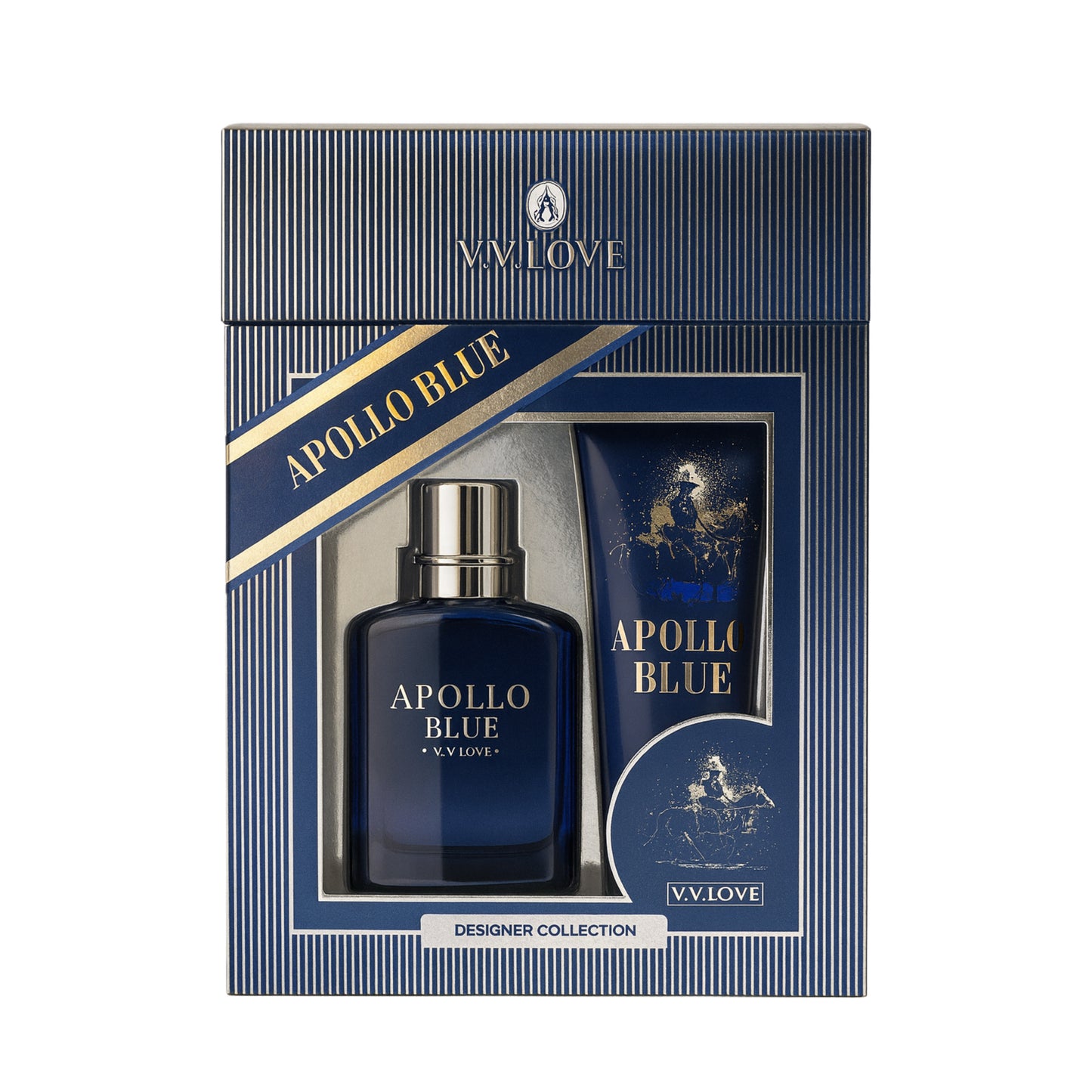 V.V. LOVE Apollo Blue – Designer Collection Pour Homme Eau de Parfum și After shave