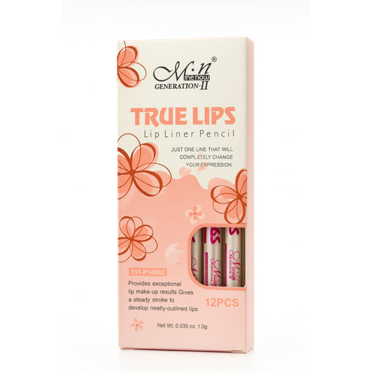 M.N Menow Generation II Creion de contur pentru buze 12BUC / CUTIE NO111-P14002