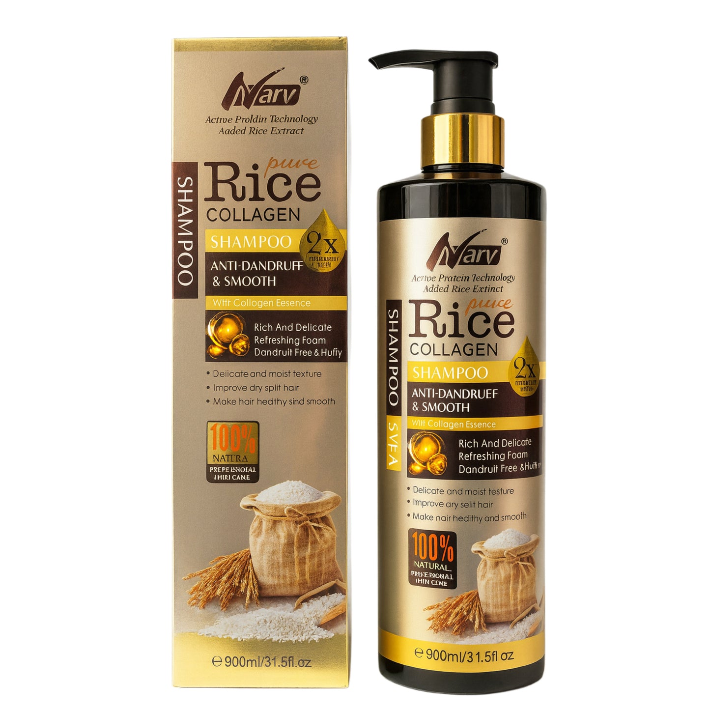 Șampon Nary Rice Collagen