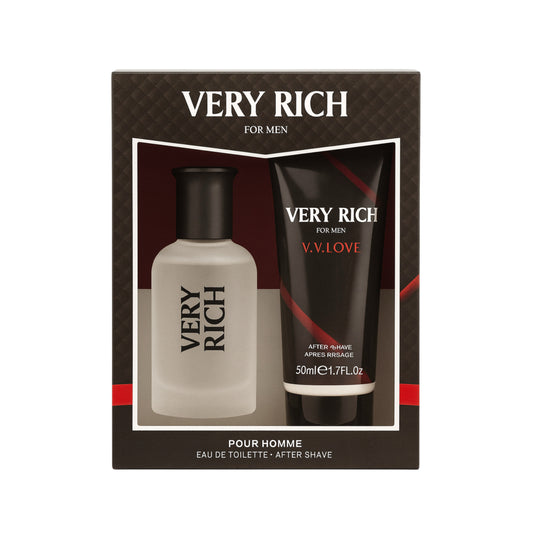 V.V. LOVE Very Rich For Men Eau de Toilette și un After Shave