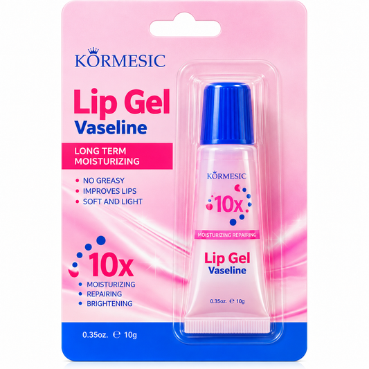 KÖRMESIC Lip Gel Vaseline 10g – Gel Hidratant și Reparator pentru Buze