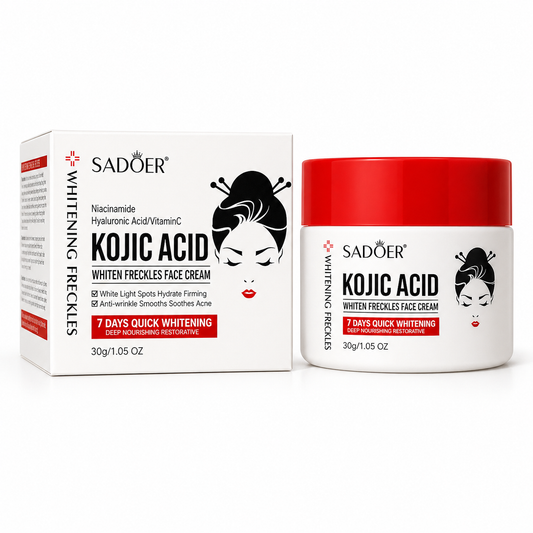 SADOER Kojic Acid Whiten Freckles Face Cream SD10414